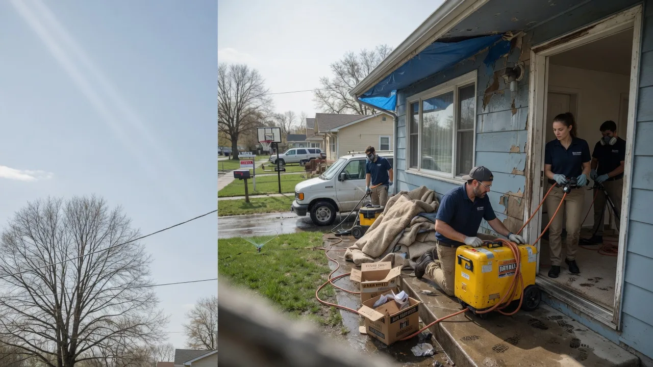 Basement Flood Cleanup in Deep Run, NC near me